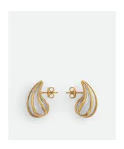 Bottega Veneta Drop Mini Earrings One size Silver/Gold