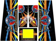 Williams FIREPOWER II Pinball Machine Custom CABINET Decal Set