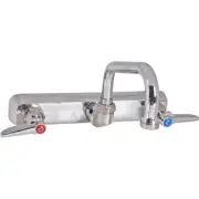 T&S Brass B1125 Faucet, 8"Wall, 6"Spt, Leadfree
