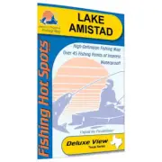 Amistad Reservoir Fishing Map-L721
