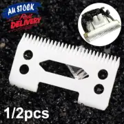 PK1/2 Ceramic Cutter Blade Shear Clipper Blades For Wahl AU Magic Clip 2 Holes