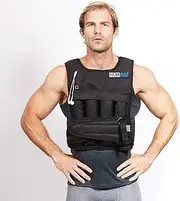 RUNFast 12lbs-140lbs Weighted Vest (Without Shoulder Pads, 12lbs)