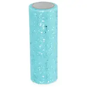 Tulle Fabric Rolls 6" by 10 Yards Fabric Spool Tulle for DIY, Teal Blue
