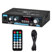 AK35 Mini Bluetooth 5.0 Stereo Audio Amplifier Car Home HiFi Music USB FM TF AMP