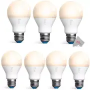 7x Ring A19 Smart LED Light Bulb 800 Brightness Lumens Indoor / Outdoor Use