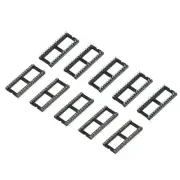 DIP IC Chip Socket Adapter Round Pin 32P 2.54mm Pitch IC Socket, 10 Pack