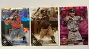 Jose Altuve Topps Chrome REFRACTOR Card Lot 2016 Sepia & Refractor 2018 Pink