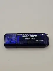 Micro Center Superspeed 64Gb Ultra Flash Drive Usb 3.1 Memory Stick