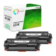 2PK TCT Premium For HP 414X Black Color LaserJet Pro M454 MFP M479 Toner