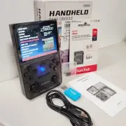 KINHANK R36S Retro Handheld Video Game Console UPGRADED! 64+128 ARK 2.0 Boxart