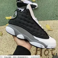 在飛比找蝦皮購物優惠-Hot Air Jordan 13 Black Flint 