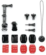Insta360 Helmet Mount Bundle, black for Men One Size
