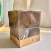 Wild Agate Night Lamp, Agate Stone Bedroom, New Year Gifts For Her