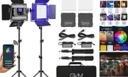 GVM RGB LED Video Light, Photography Lighting with APP Control, 800D Video