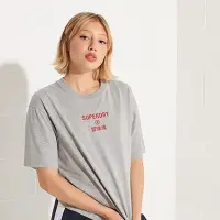 在飛比找Yahoo奇摩購物中心優惠-SUPERDRY 女裝 短Tee CORPORATE LOG