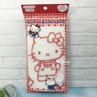 日本製 SANRIO 三麗鷗人物 Hello Kitty 滿版印花 沐浴巾 洗澡巾｜小鶴日貨