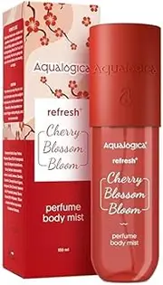 New Cherry Blossom Bloom Perfume Body Mist, 150ml, Sweet Floral and Fruity Fragrance