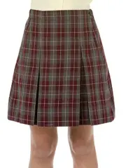 Snr Grey/Maroon Skirt