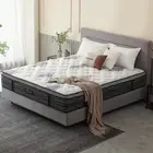 Royal Sleep KING SINGLE Mattress Medium Firm Euro Top 7 Zone Pocket Spring Foam