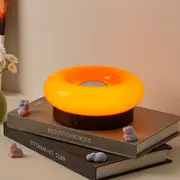 GGP Orange Donut Table Lamp Rechargeable Touch Control Led