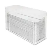 Acrylic C-Fold Dispenser/Multifold Towel Dispenser - Pack of 10