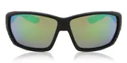 Costa Del Mar Tuna Alley Polarized TA 01 OGMGLP Men's Sunglasses Black Size 61