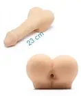 Realistic Double Wearable Masturbator Dildo Double Fake Penis Penetrates
