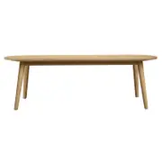 Centrum Furniture - Huntley Solid Oak Bench (Natural)