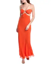 Misha Rowan Georgette Gown