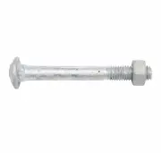 5x Zenith CUP HEAD BOLT Coach Outdoor GALVANISED Steel- M8x70, 100, 120 or 130mm