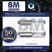 Diesel Particulate Filter DPF + Fitting Kit BM11094K BM Catalysts Soot Quality