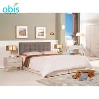 在飛比找蝦皮商城優惠-obis 床架 雙人床 愛莎6尺加大雙人床