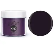 Gelish Dip Powder Diva - Deep Purple with Subtle Frost