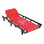 Sunex Tools 8505 Mechanics Creeper Seat Adjustable Head Steel Rail 6 Wheel