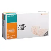 OPSITE Post-Op Wound Bacterial-proof Absorbent Dressing 20cm x 10cm Box of 20