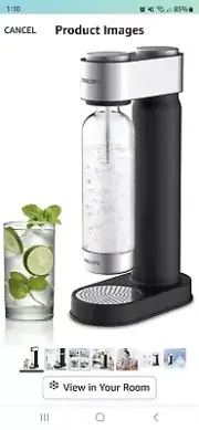 Philips Stainless Sparkling Water Maker Soda Maker Machine for Home Carbonating