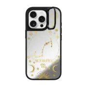 iPhone 16 Pro Mirror Ring Stand Case MagSafe Compatible zodiac star sign : scorpio
