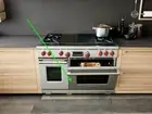 Wolf DF304 SO30 DO30 Bakestone + Element | Pizza Stone | Complete Kit Made USA