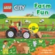 LEGO® City Farm Fun: A Push, Pull and Slide Book eslite誠品