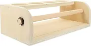 FELTECHELECTR Solid Wood Painting Easel Paper Roll Holder Drawing Paper Stand for Boys and Girls Artists Use