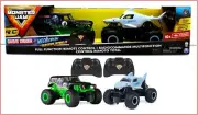 2 PACK - Monster Jam RC Grave DIGGER vs MEGALODON Racing Rivals 2.4 GHz 1:24
