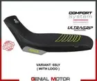 Seat saddle cover Boras sp color comf sys SLY+logo T.I. Aprilia Tuareg 660 21>23