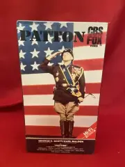 GEORGE C. SCOTT as “PATTON” (CBS/FOX VHS 2-Tape Set) - SEALED / FOX WATERMARK