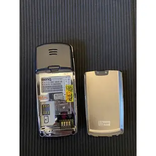 （中古手機）BenQ M770GT 鈦金屬超輕85g超小按鍵手機 全配精裝版 原價上萬