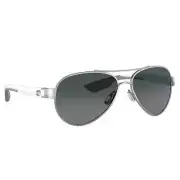 Costa Loreto Palladium Frame Sunglasses w/Gray Gradient 580G 06S4006-40063456
