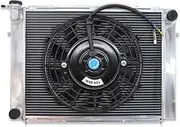 Aluminum Radiator + Fan ，Compatible With VL VN VS VP VR VG ，Compatible With Commodore V8 1987-1996
