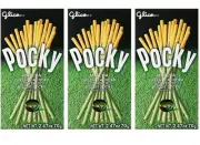 Pocky Matcha Green Tea Cream Covered Biscuit Sticks, 1.41 Ounce (Pack of 3)