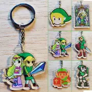 The Legend of Zelda acrylic keychain ▲ Retro Link Zelda Nintendo