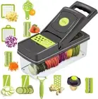 Vegetable Chopper,XINGHE Mandoline Slicer Cutter Chopper and Grater 14 in 1 Vege