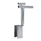 Garden Barrel Transplanter Stainless Steel Bulb Planter Tool For Digging Weeding